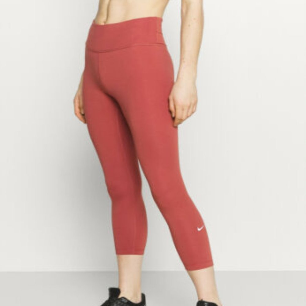 Nike The One Mid Rise Canyon Rust Leggings